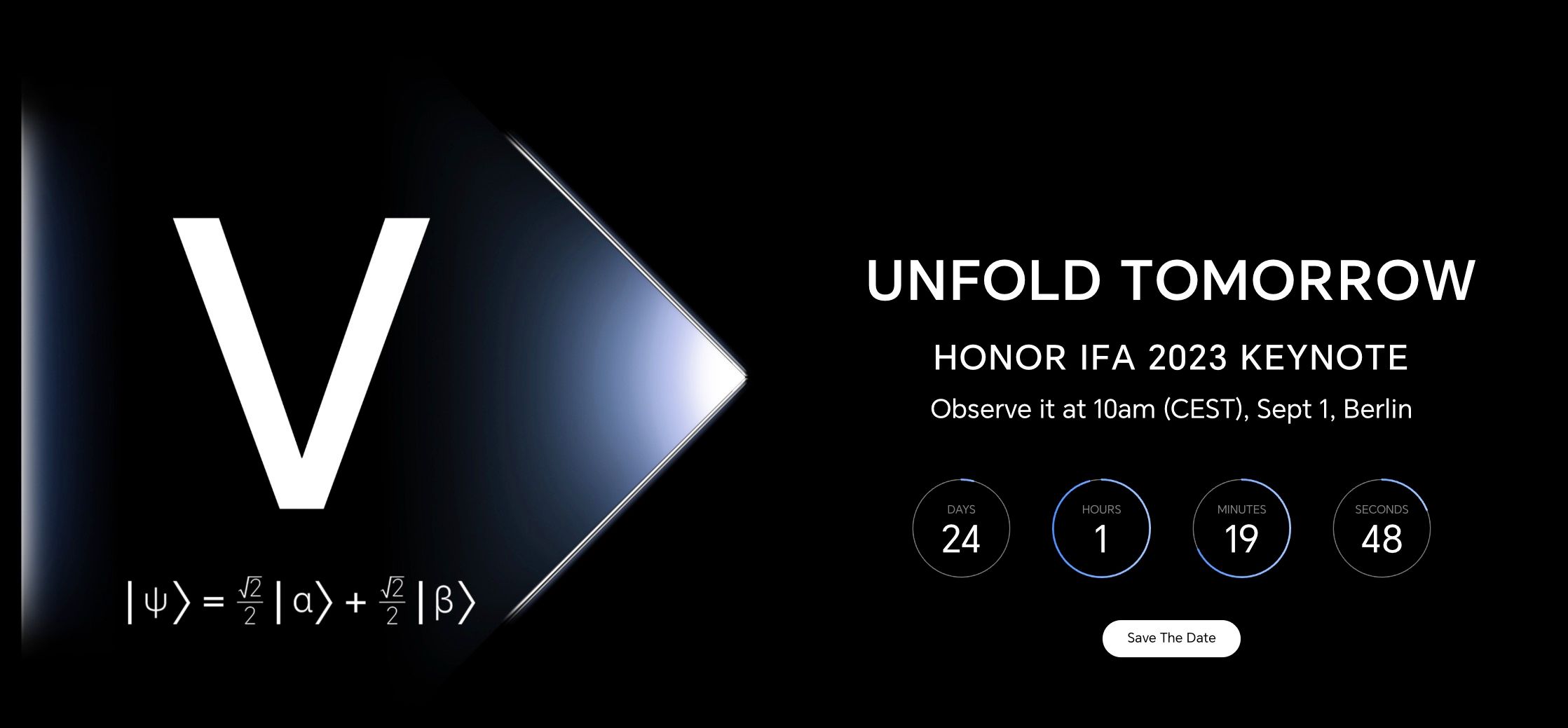 Honor’s impossibly thin Galaxy Z Fold 5 competitor could plod global subsequent month