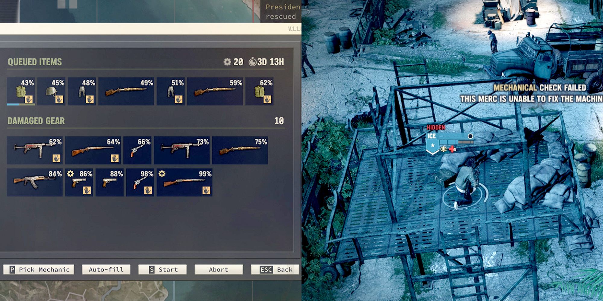 Jagged Alliance 3: How To Restore Weapons