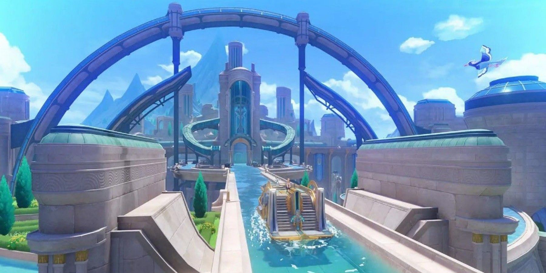 Genshin Impact Video Compares Fontaine City’s Size to Other Key Locations within the Sport