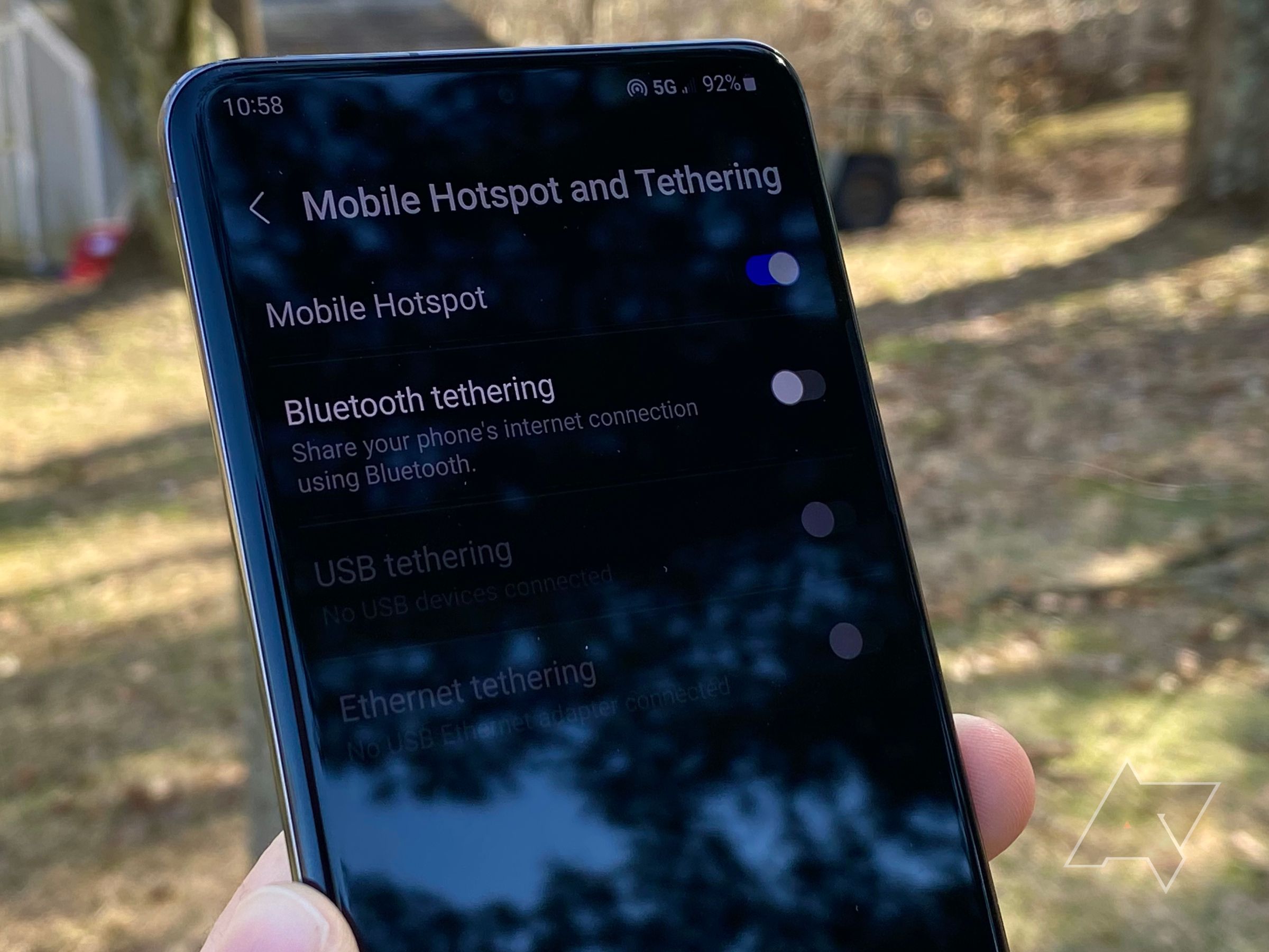 employ a non-public hotspot to your AT&T phone