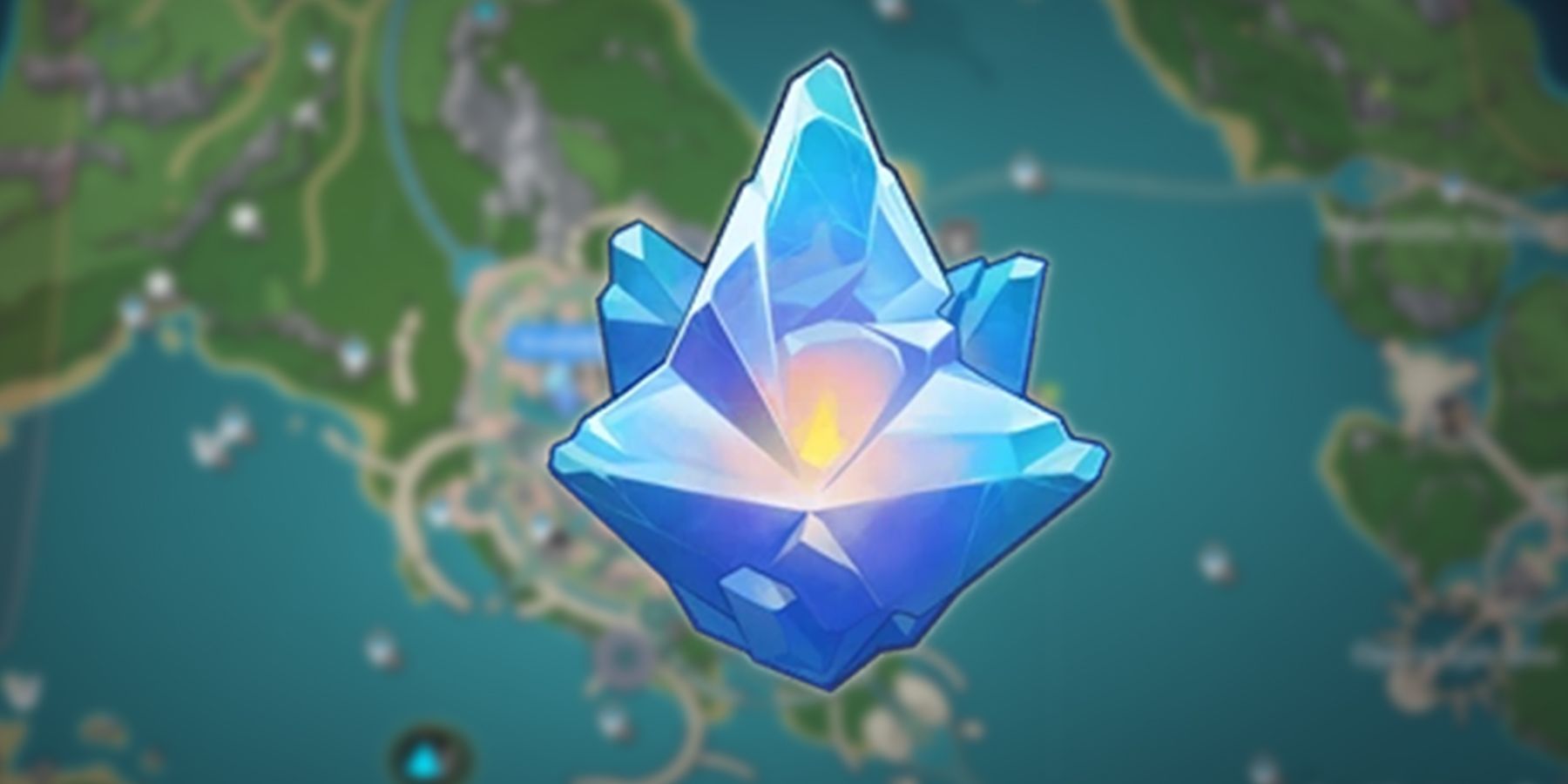 Genshin Affect: Condessence Crystal Areas