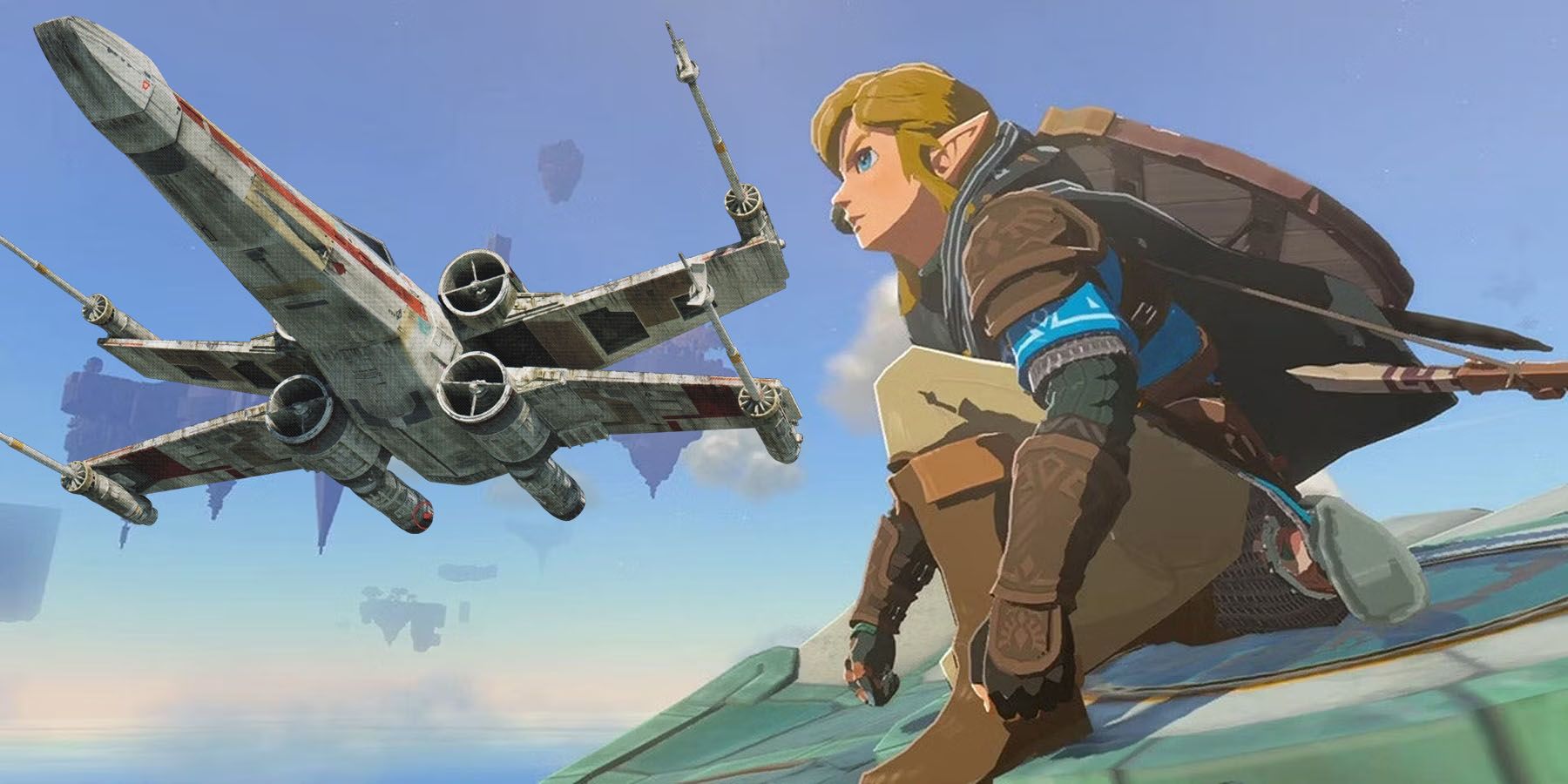 Zelda: Tears Of The Kingdom Player Builds X-Poke Starfighter From Star Wars