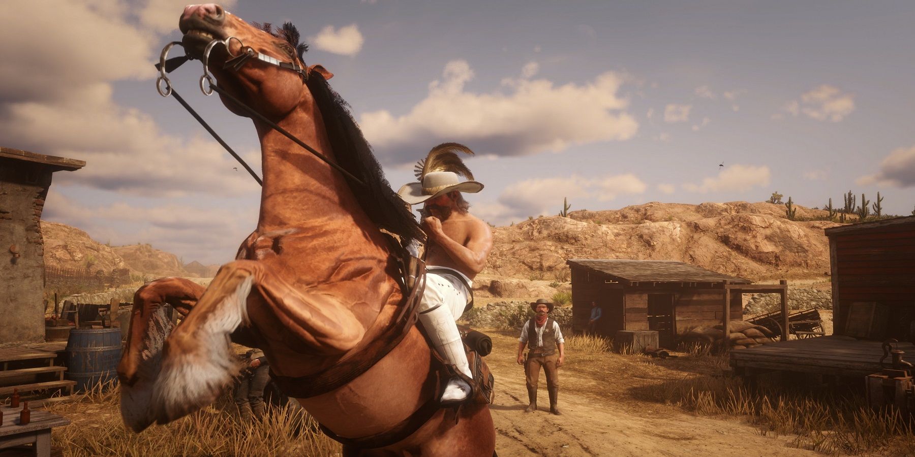 This Could perchance simply Be The Grossest Horse Second Ever Captured in Purple Ineffective Redemption 2