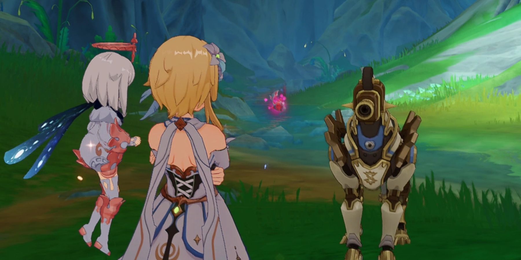 Genshin Affect: Hydroculus Discipline In Merusea Village (How To Kill The Underwater Rock)
