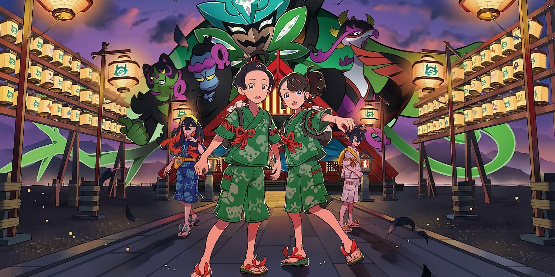 Pokemon Scarlet & Violet DLC: The Teal Camouflage Open Instances