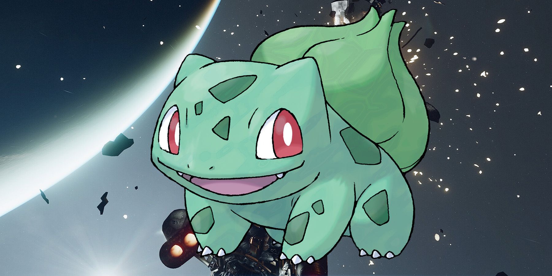 Starfield Participant Builds Bulbasaur-Themed Spaceship