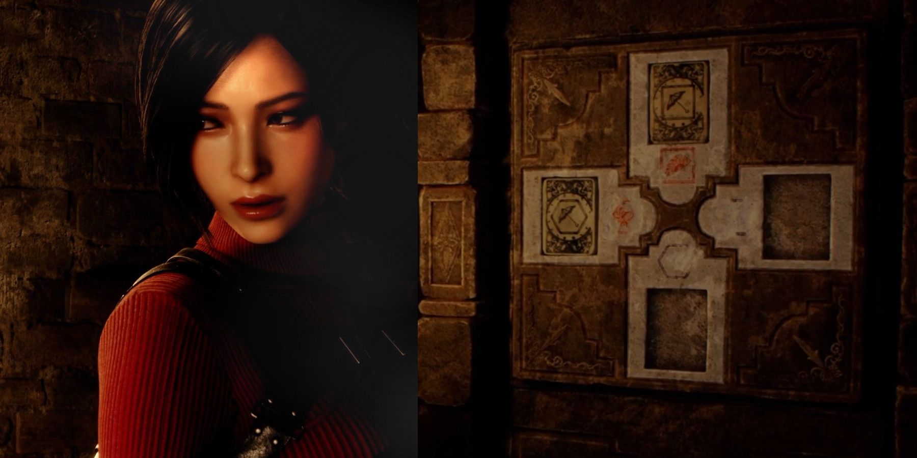 RE4 Remake – Separate Systems DLC: Lithographic Stone Puzzle (Resolution and Lacking Piece Locations)