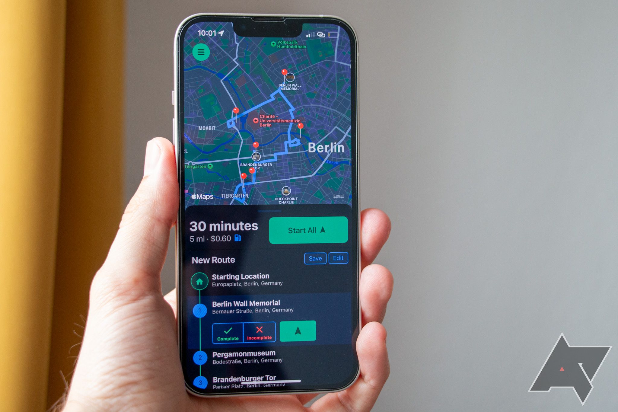 This AI-powered app wants to optimize Google Maps’ multi-cease routes