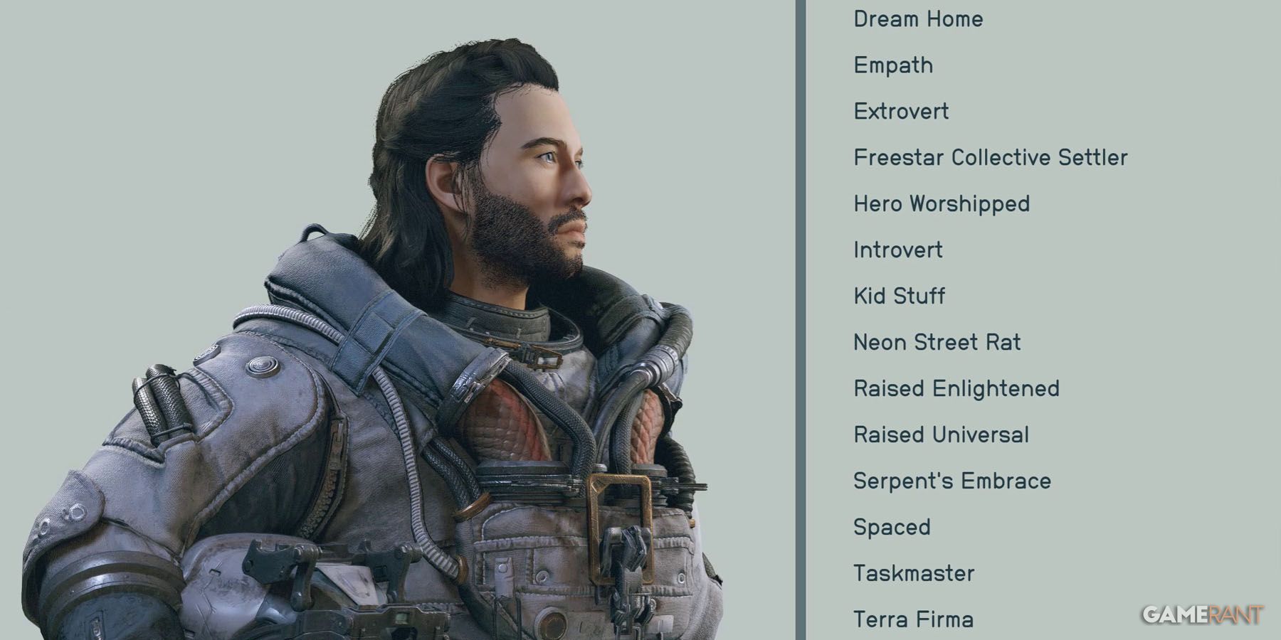 Starfield: Which Traits Might per chance silent You Settle?