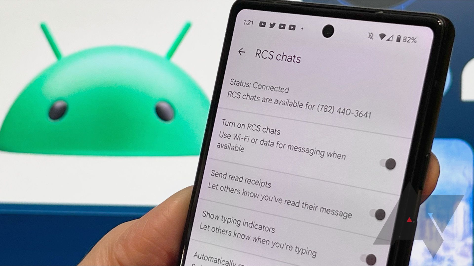 enable, disable, and exercise RCS Chat in Google Messages