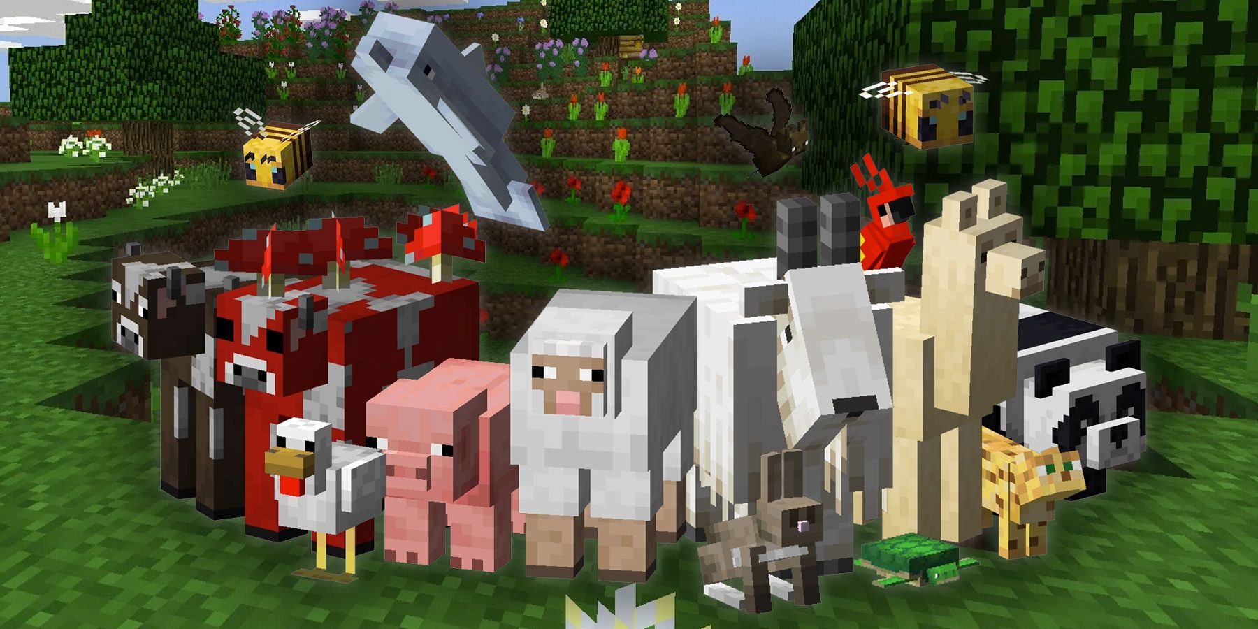This Beautiful Animal is Begging to Change into a Minecraft Mob