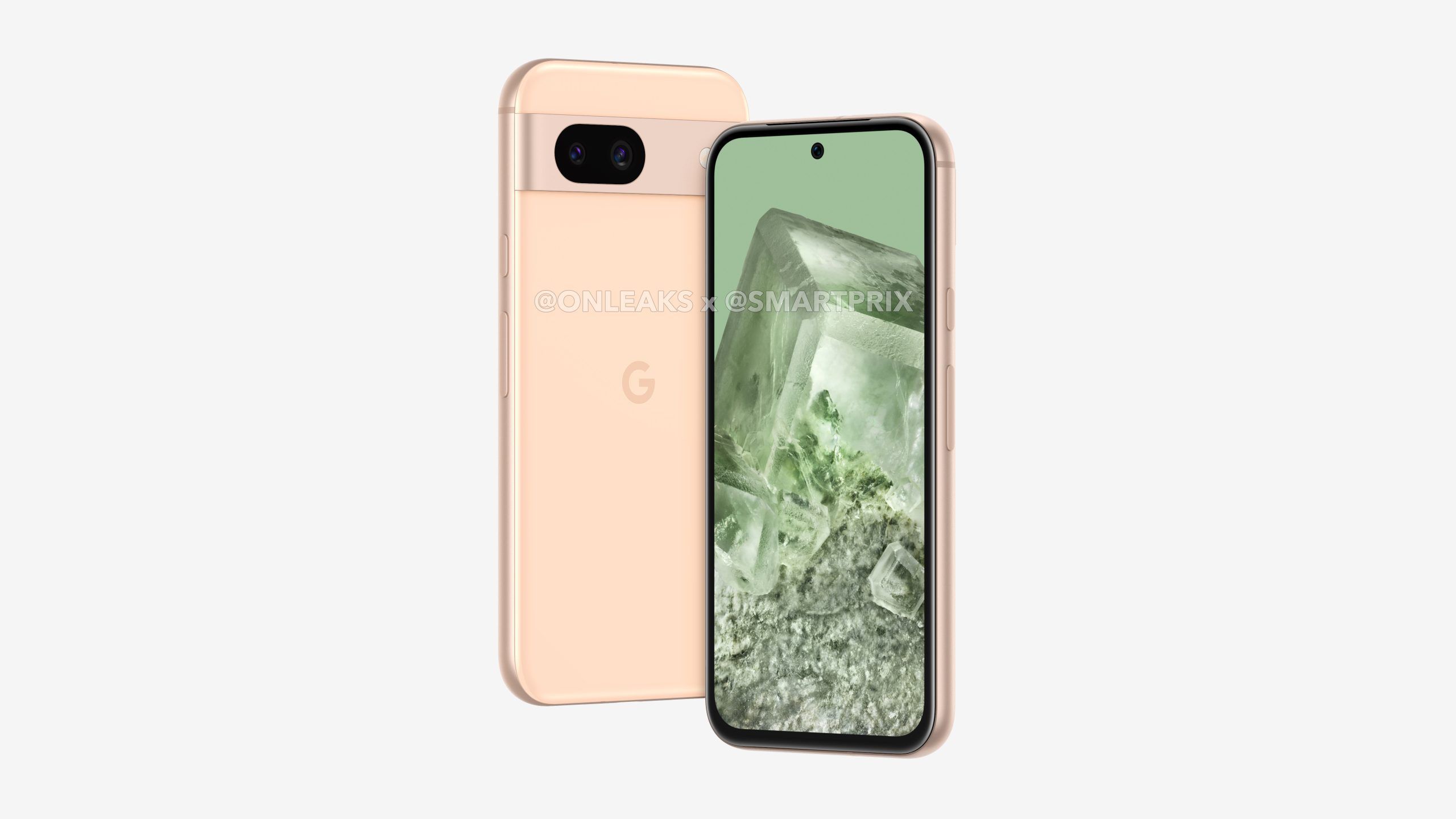 The Google Pixel 8a takes the total elegant cues from the Pixel 8 in leaked renders