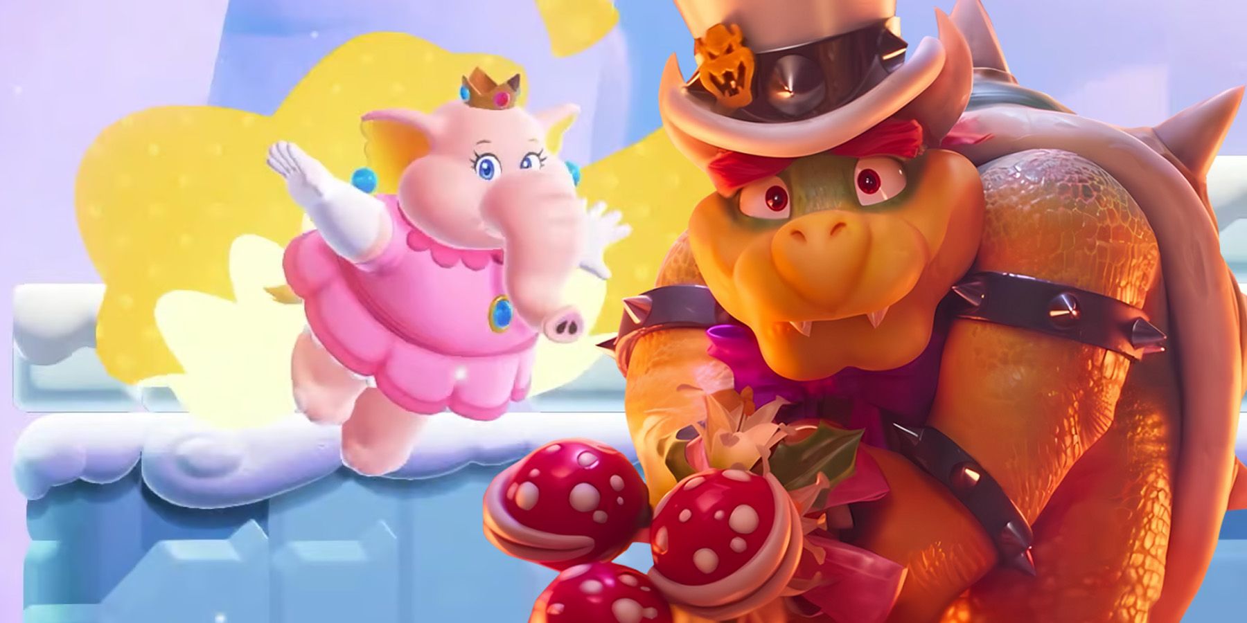 Perfect Mario Bros. Wonder Reveals Bowser’s Response To Elephant Peach