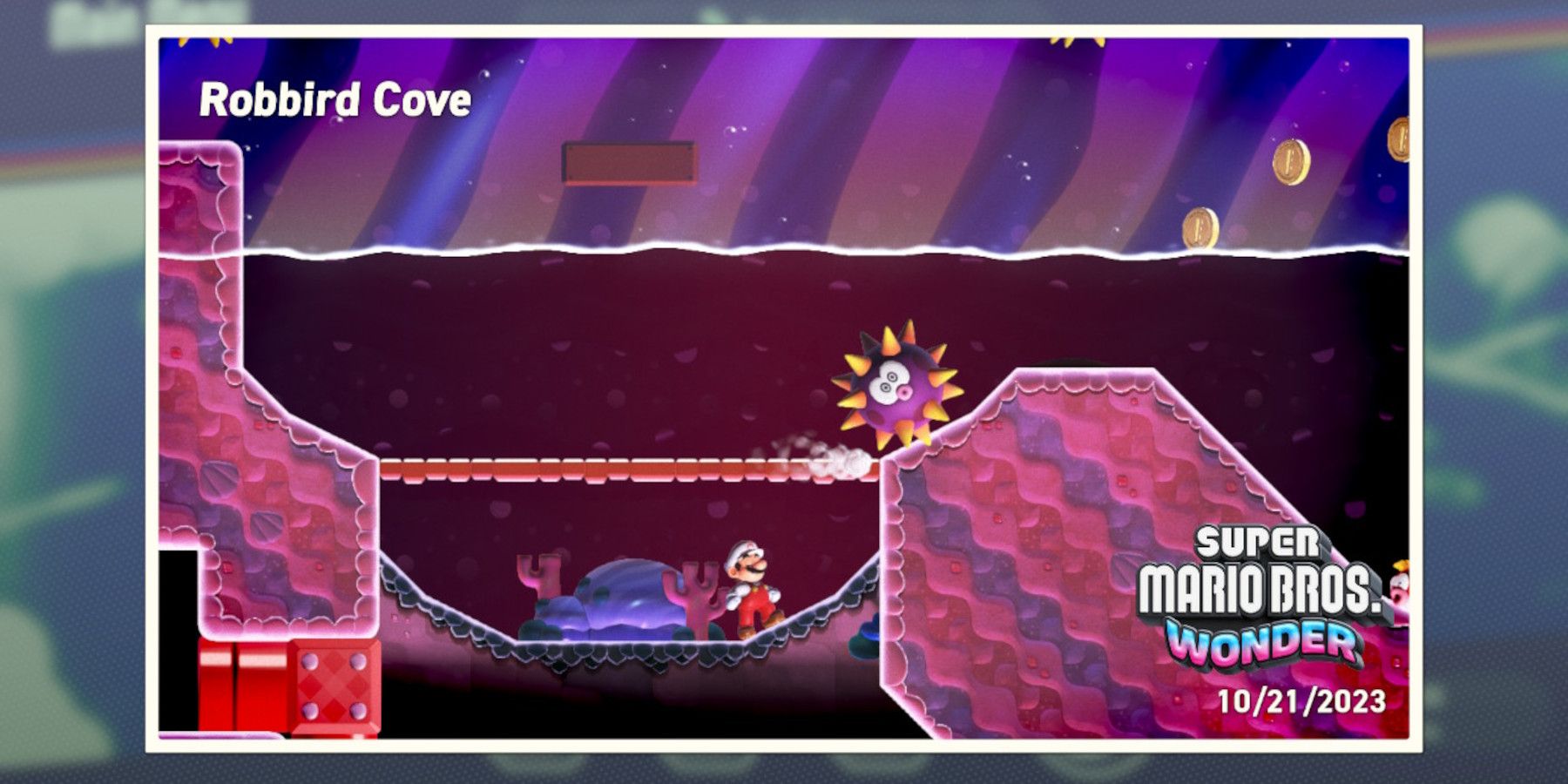 Good Mario Bros. Wonder: Robbird Cove 100% Course Handbook (All Wonder Seeds & Flower Coins)