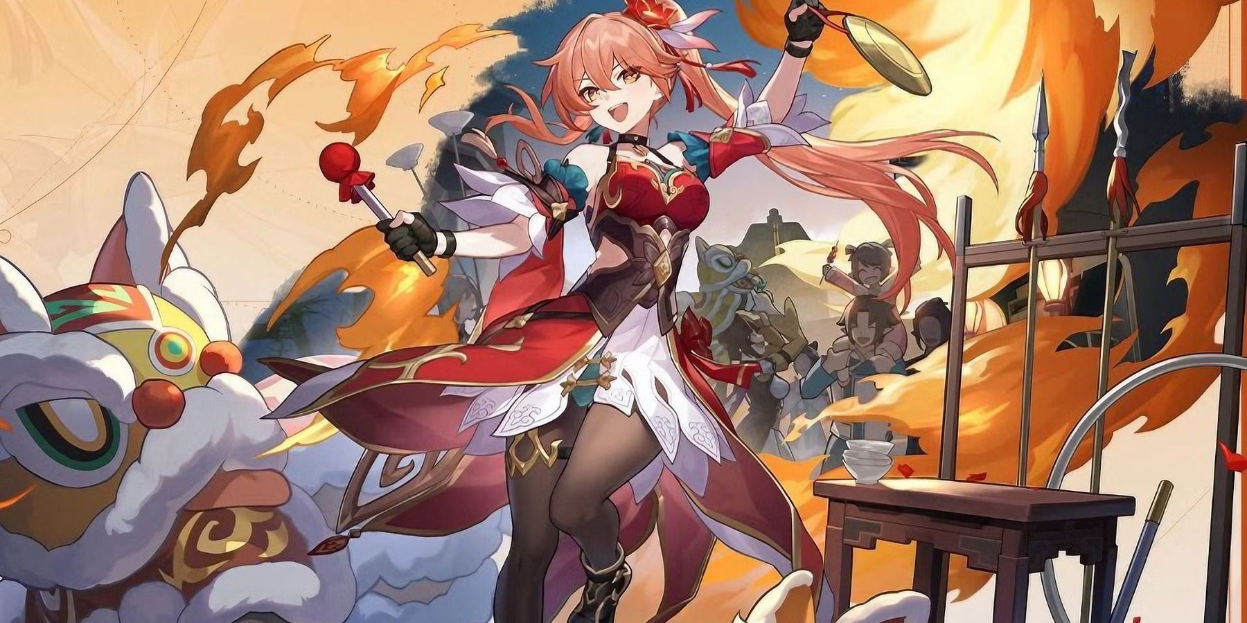 Honkai: Giant title Rail Introduces Fire Persona Guinaifen