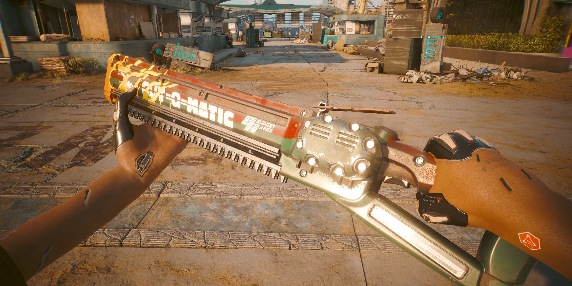 Cyberpunk 2077: The put to Accumulate the Cut-O-Matic XMOD2 Iconic Weapon