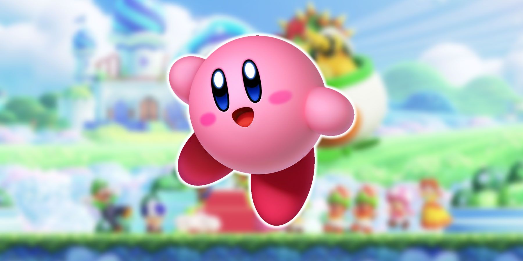 Gargantuan Mario Bros. Shock Mod Makes Kirby Playable