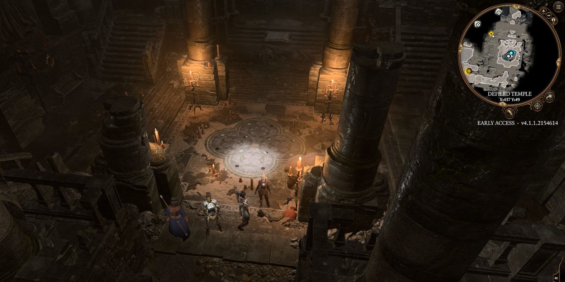 Baldur’s Gate 3: Defiled Temple Moon Puzzle Respond