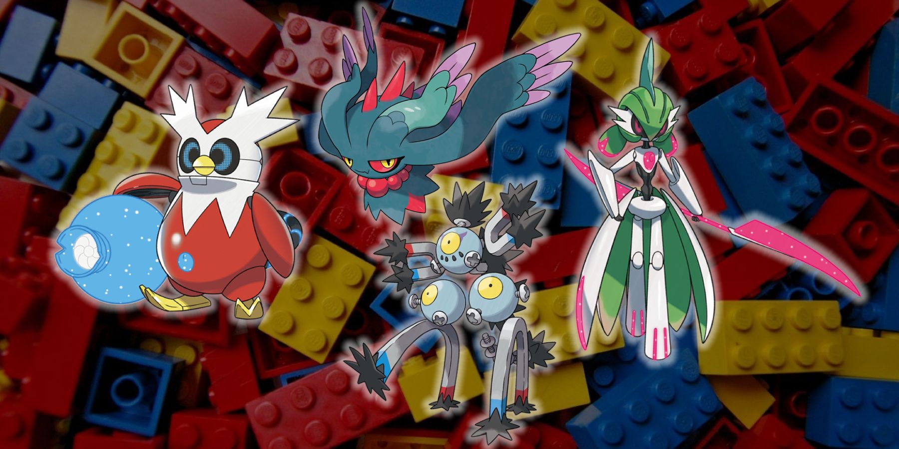 Pokemon Fan Makes LEGO Versions of Paradox Pokemon